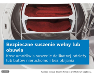 Suszarka Bosch Serie 6 WQG145APPL 9 kg z pompą ciepła AutoDry SelfCleaning Condenser Program Super 40’ - 1361803 - zdjęcie 2